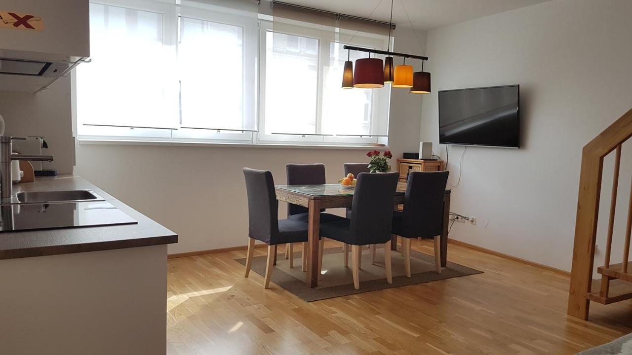 Moderne Maisonette Mit Terrasse Wien Eksteriør bilde
