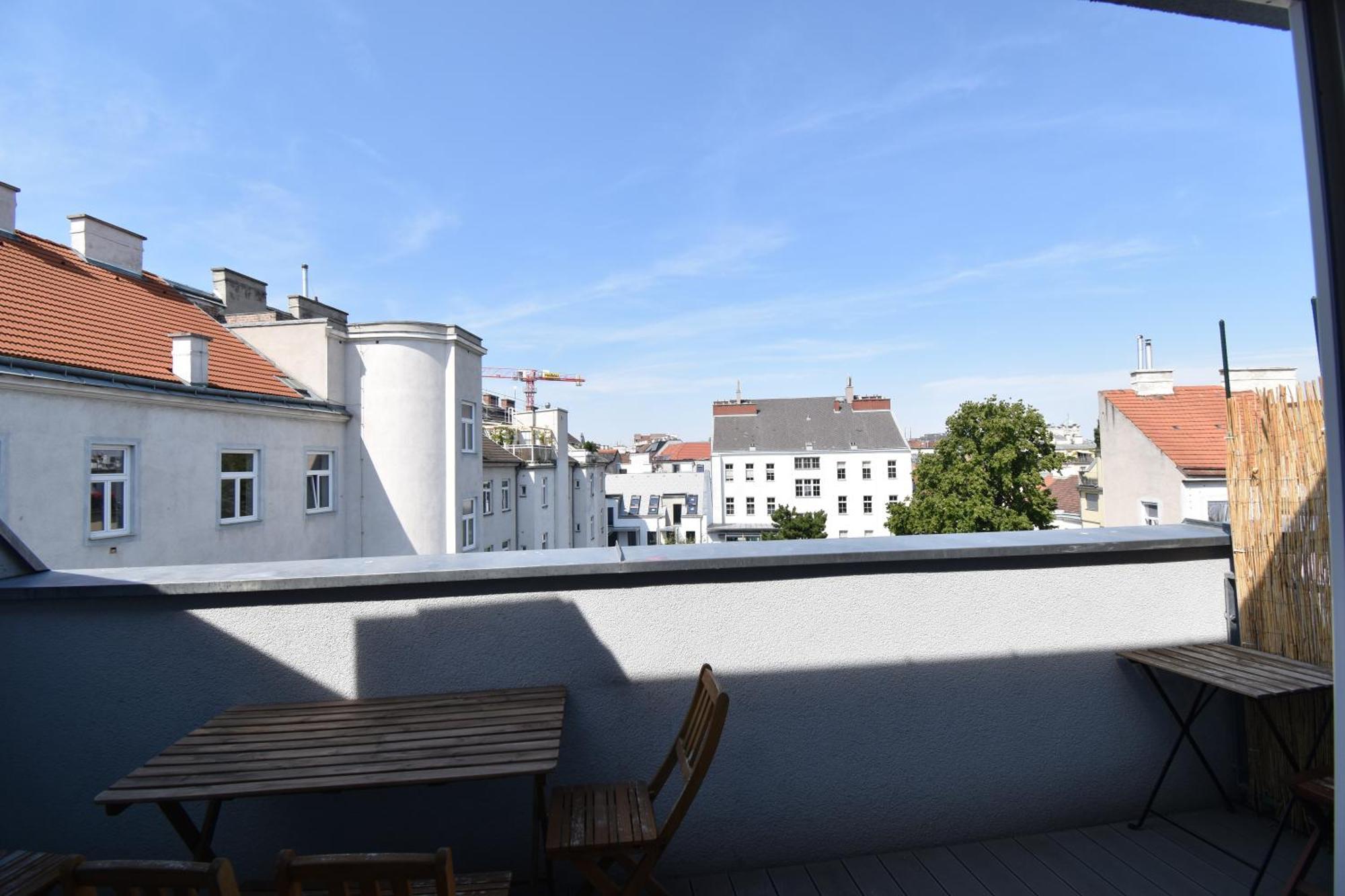 Moderne Maisonette Mit Terrasse Wien Eksteriør bilde